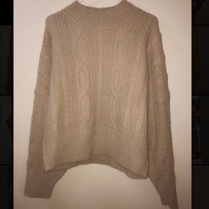 Cream-colored sweater